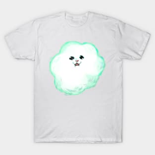 Cute cloudy face cat T-Shirt